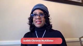 Dr. Judith Christie McAllister Part II #ATDL