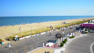 preview picture of video 'Tilt Shift on Rehoboth Beach Boardwalk'