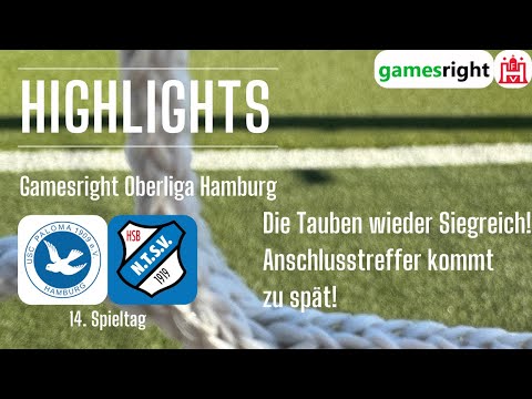14. Spieltag Gamesright Oberliga Hamburg Highlights USC Paloma - Niendorfer TSV