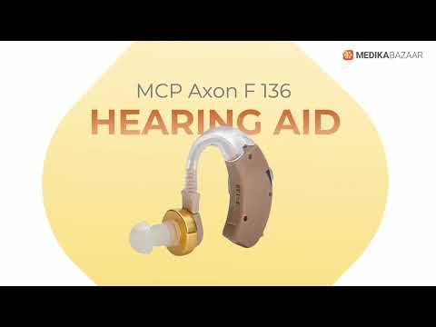 Axon F 136 Pocket Model Hearing Aid (Beige)