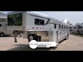 2023 4Star 6 Horse Trainer Trailer Deluxe | WERM floor, Integrated Pod, 9 Trainer Tack Racks