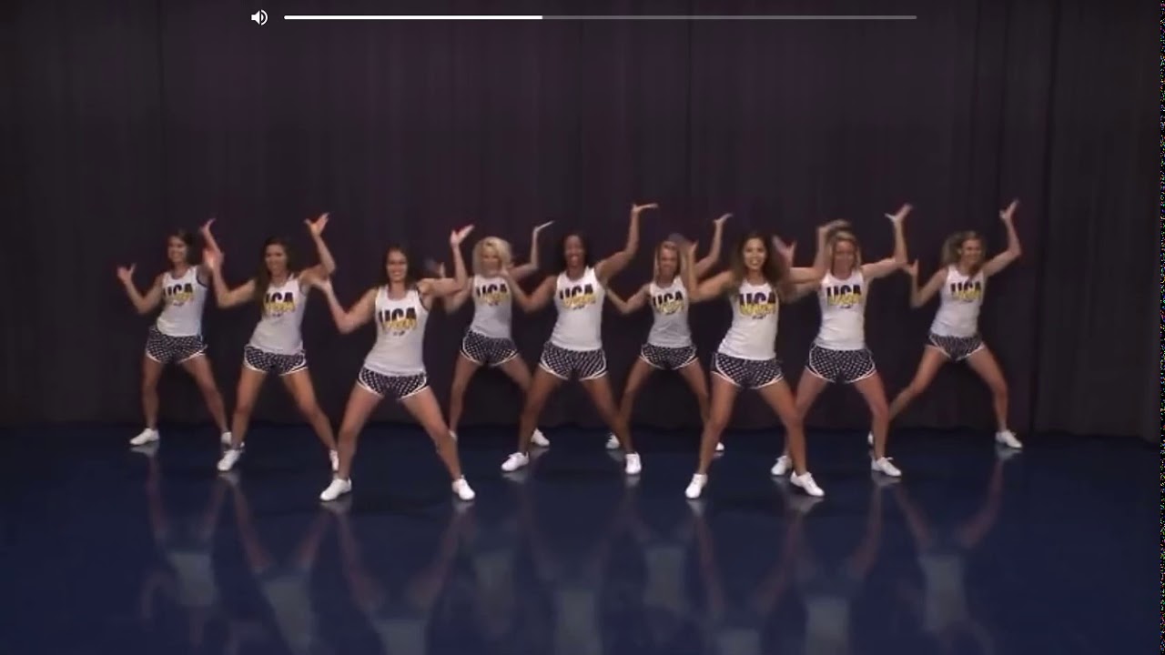Cheer Routine One- Sugar by Maroon 5, UCA