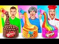 Me Vs Grandma Cooking Challenge Cake Decorating Sweet Challenge By YUMMY JELLY