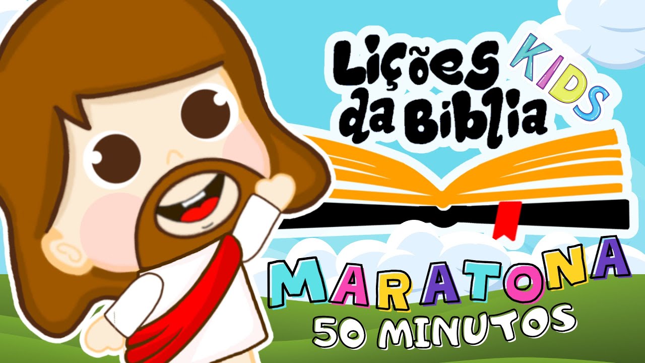 50 min de Desenho Bíblico - MARATONA DESENHOS BÍBLICOS