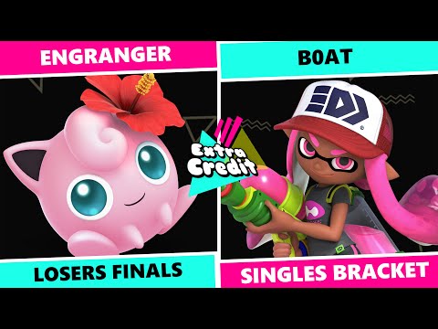 Extra Credit #77: Losers Finals - EngrAnger (Jigglypuff) vs B0at (Inkling, Dark Pit) SSBU Singles