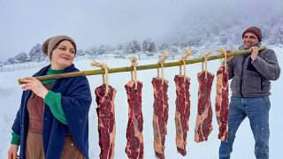 Village Style Beef Jerky With Extra Spicy Strips!