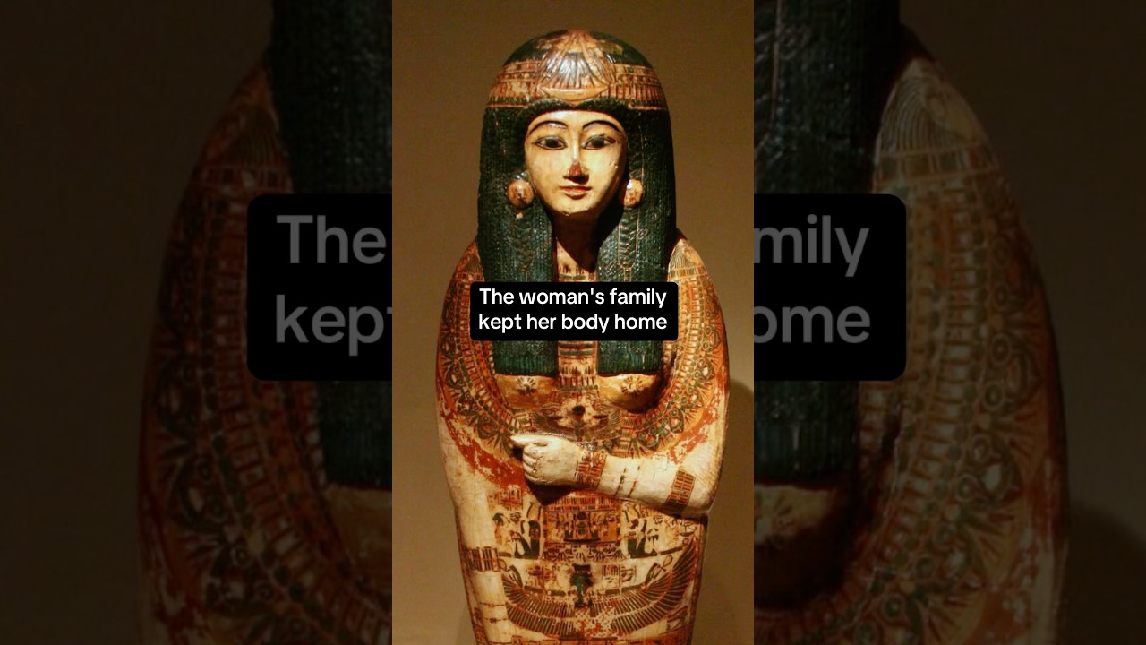 Ancient Egyptian female mummification according to Herodotus #history #art