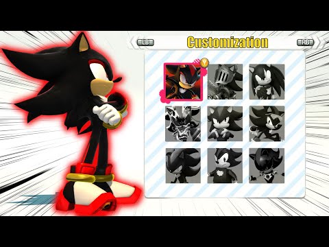 Customization In Sonic X Shadow Generations!