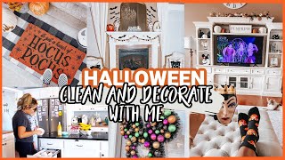 CLEAN AND DECORATE WITH ME FOR HALLOWEEN