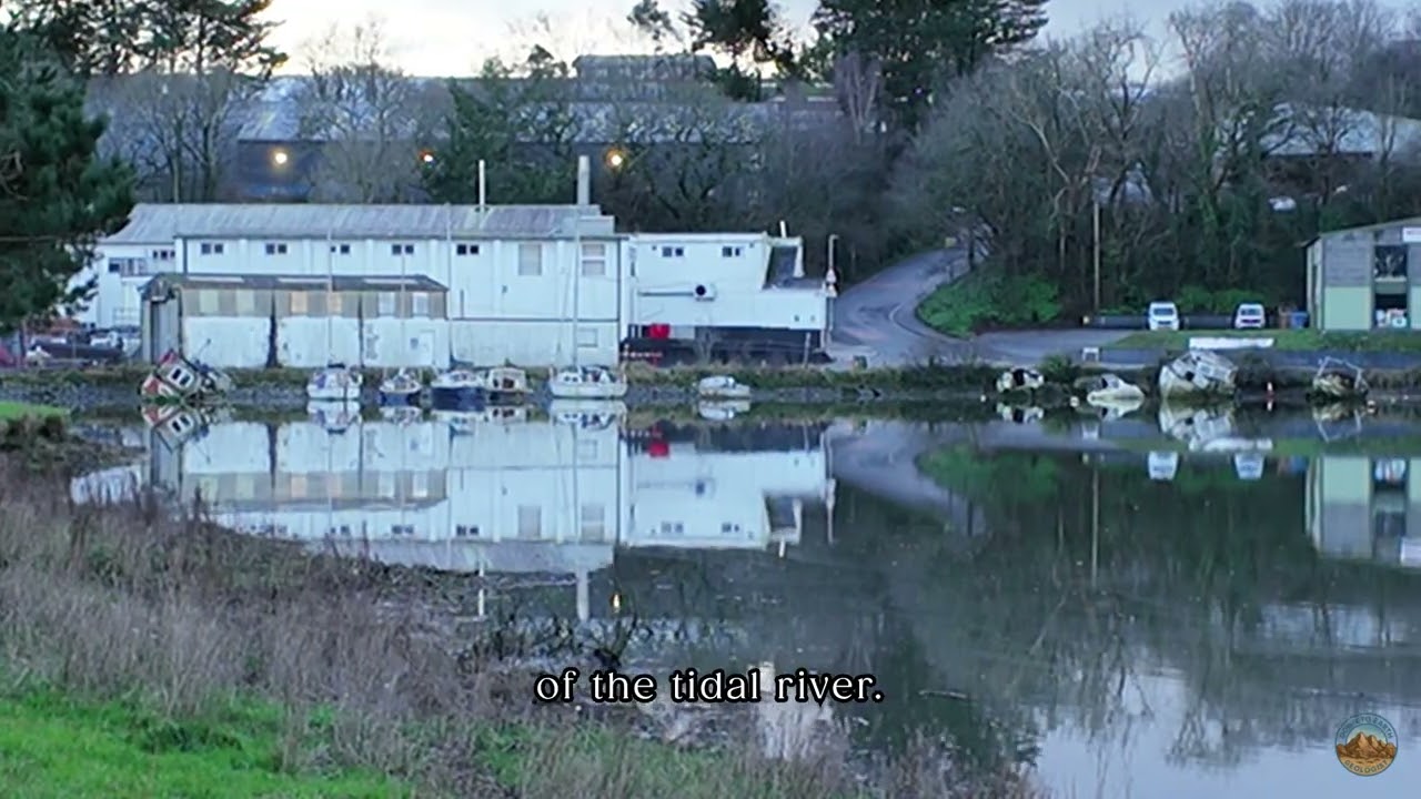 Why Truro Is on a Tidal River #geology #cornwall #river #truro
