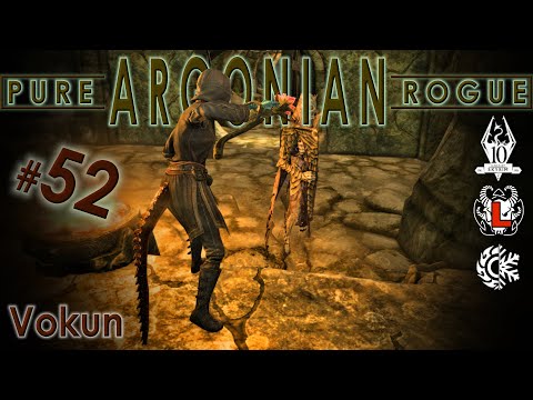 Pure ARGONIAN Rogue (52) - VOKUN - Vanilla Skyrim AE Legendary Survival Playthrough