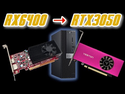 RX 6400 Out, RTX 3050 In | Quick Dell 7060 SFF Upgrade