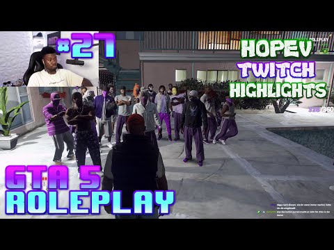 [HopeV] BEST OF GTA 5 RP Fails & Twitch Highlights #27