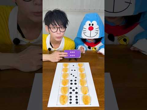 先に食べ終わったら勝ち！#game #trend