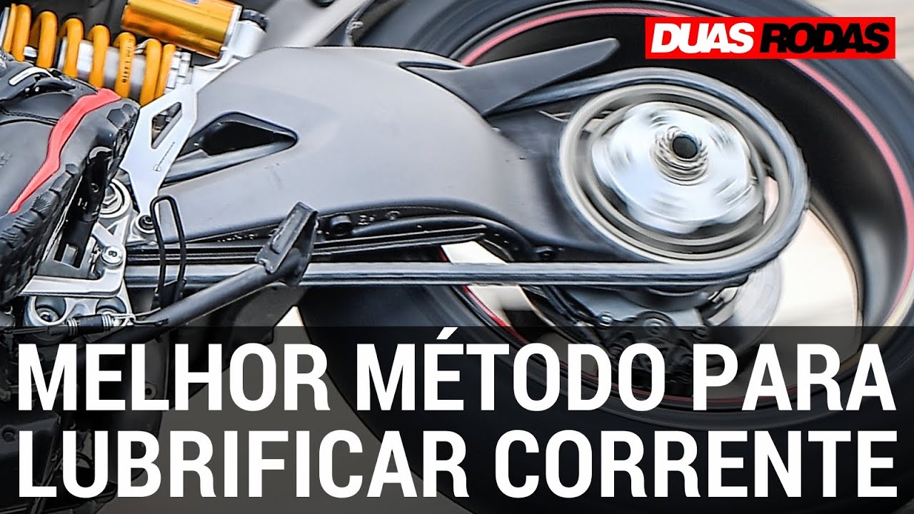QUAL O MELHOR MÉTODO PARA LUBRIFICAR CORRENTE?