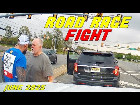 BEST OF THE MONTH | Road Rage Moments and Bad Drivers Compilation | JUNE 2025