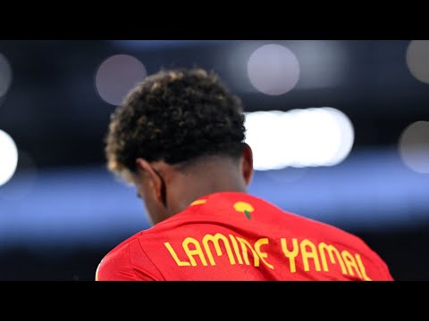 Lamine Yamal ► Ojitos Lindos - Bad Bunny, Bomba Estéreo | Euro 2024 Highlights
