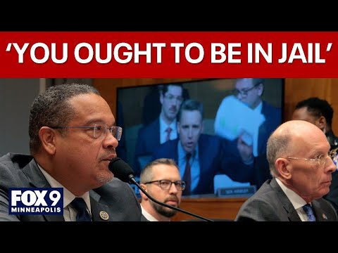 AG Ellison and Sen. Hawley heated exchange over fraud [FULL]