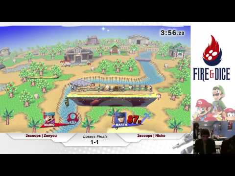 Fire&Dice Thursday #7 - Zenyou vs Nicko - Smash Wii U LF
