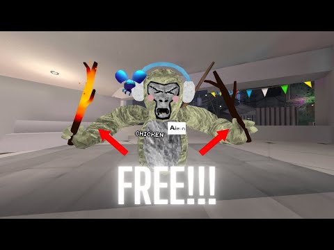 MY Gorilla Tag Copy Has FREE ADMIN BADGE FREE STICK FREE FINGER PAINTER ILLUSTRATOR, ALL FOR FREE! 🤯