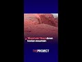 'Blood rain' flows down Iranian mountain