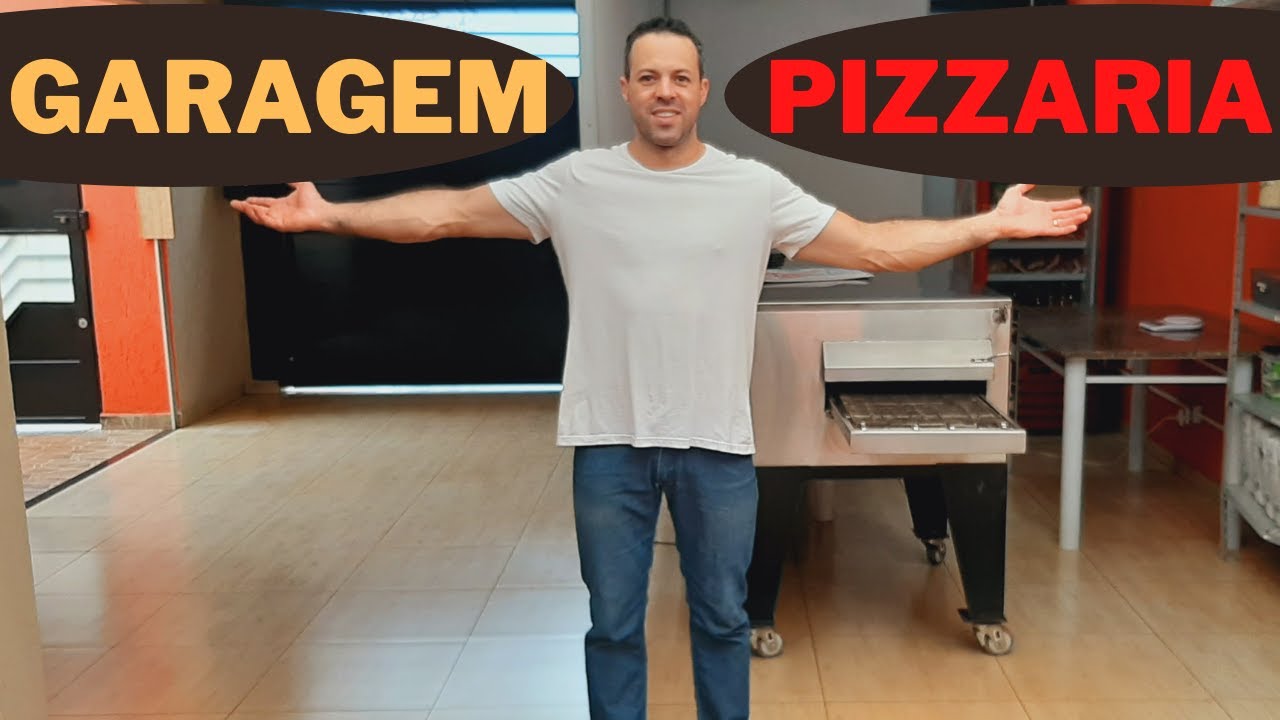MOSTRAMOS nossa PIZZARIA DELIVERY na GARAGEM I PIZZARIA DELIVERY em CASA