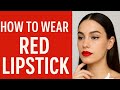 Mastering The Art Of Red Lipstick