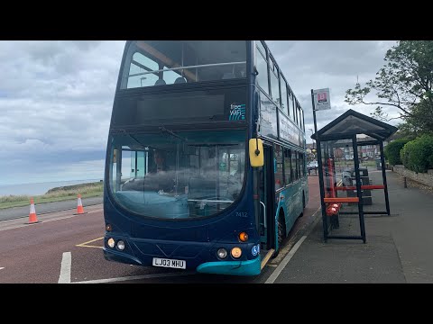 Arriva North East Wright Gemini 1 "7412" Route 306 Silverlink to North Shields