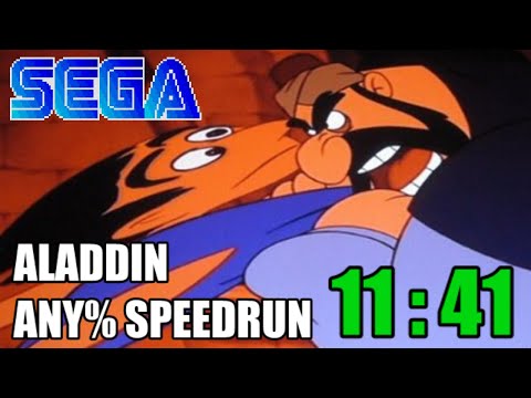 Disney's Aladdin (Genesis) Any% Speedrun - 11:41