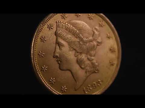 Monnaie, États-Unis, Liberty Head, $20, Double Eagle, 1893, U.S. Mint