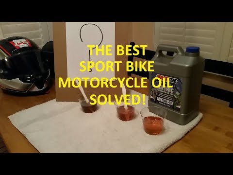 What Is The Best Sport Bike Motorcycle Engine / Motor Oil? - Solved - (Motul 300V 4T)