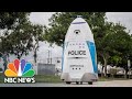 Huntington Park Police Unveil A 400-Pound Robot Cop | NBC News