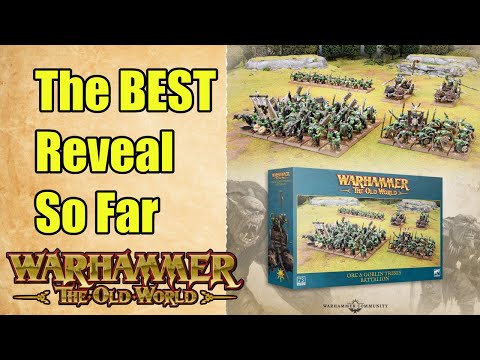 The BEST Reveal So Far - Orcs & Goblins Next Army - Warhammer The Old World - Warhammer Fantasy