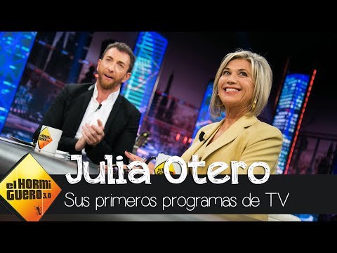 Julia Otero revive en 'El Hormiguero 3.0' uno de sus primeros programas en televisión