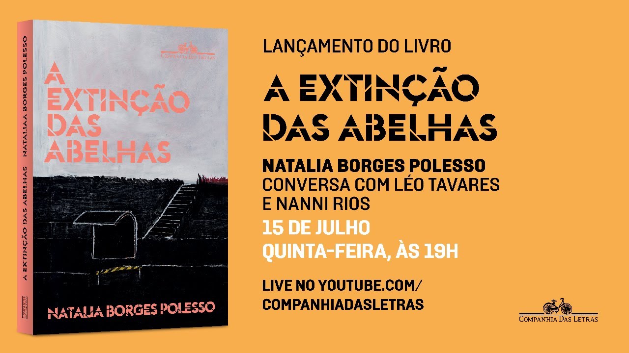 Bate-papo sobre o livro “A extinção das abelhas”, de Natalia Borges Polesso