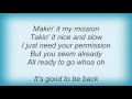 Robin Thicke - Mission Lyrics