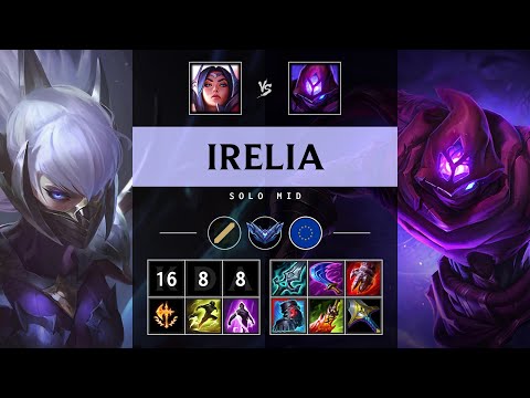 Irelia Mid vs Malzahar - EUW Diamond Patch 25.16