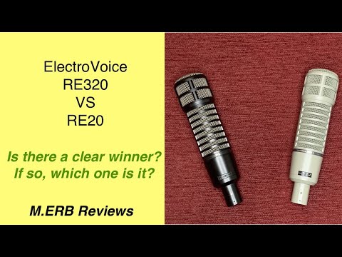 ElectroVoice RE20 vs ElectroVoice RE320 Professional Dynamic Microphone