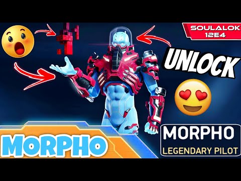 New Legendary Pilot MORPHO Unlock - Mech Arena