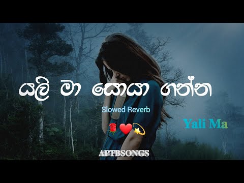 Yali Ma Soya ganna  / යලි මා සොයා ගන්න / Pradeepa Krishani - Slowed and Reverb