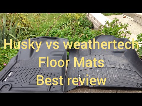Weather tech vs husky floor mats, who provides best coverage? liners review husky vs weather tech