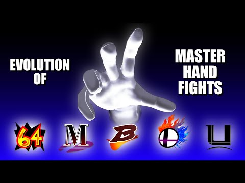Evolution Of Master Hand Fights (N64,GC,Wii,WiiU,Switch)