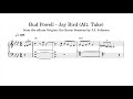 Bud Powell  - Jay Bird [Alt Take] (1946, with J.J. Johnson) - Piano Transcription