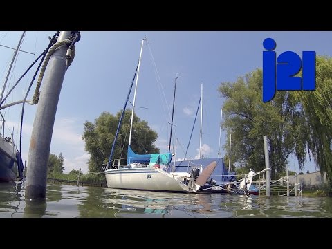 1. Ausflug mit der Jantar 21 auf dem Schweriner See