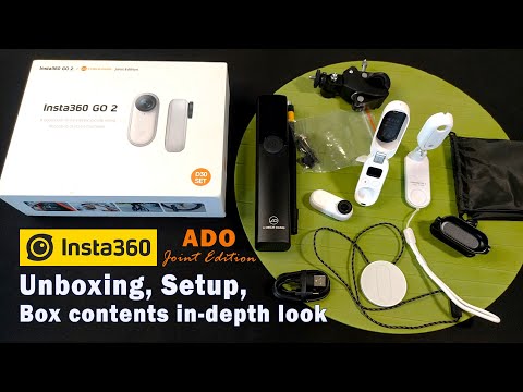 ADO and Insta360 GO 2 Joint Edition | Unboxing, Setup, Accessories in-depth look