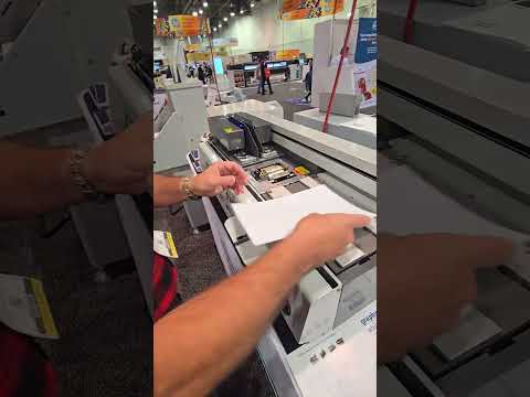 Graphic Whizard's new PB 320 Micro launched at Printing United 2024.