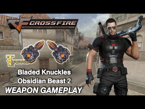 Crossfire Philippines 3.0 - Bladed Knuckles-Obsidian Beast 2 (VVIP)
