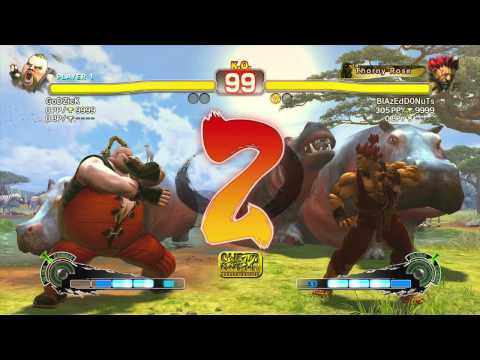 Rufus (GoDZick) vs Akuma (BlAzEd) SSF4AE (Endless Match)