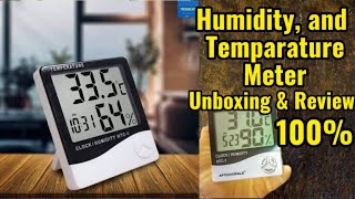 Humidity | And Temparature Meter For Setting || Temperature And Humidity Meter Settings