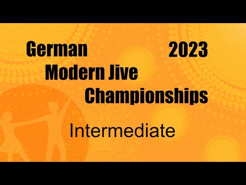 German Modern Jive Champs 2023 - Berlin - Intermediate - Final